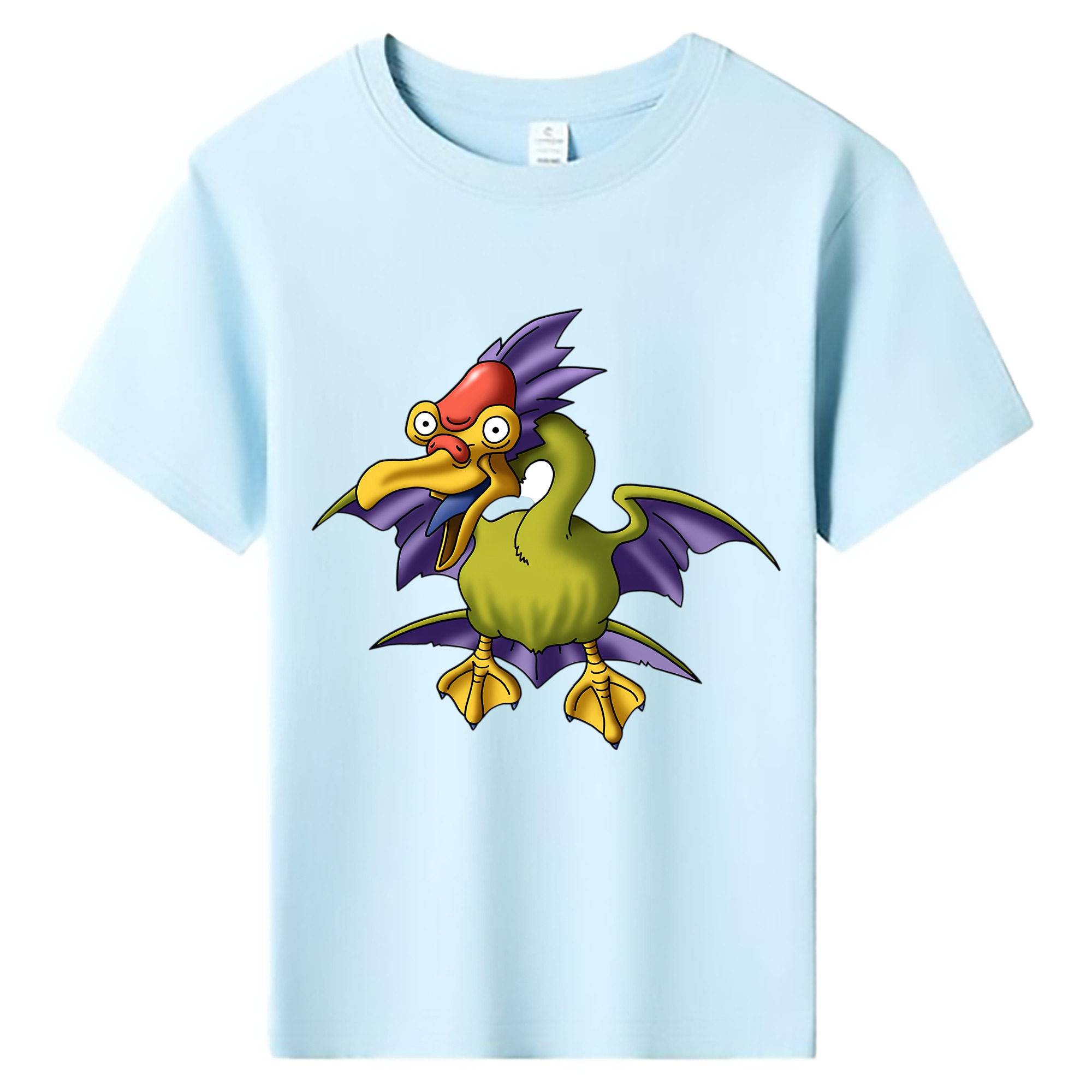 （画像用） ドラゴンクエスト Doragon Kuesuto Dragon Quest 綿100％キッズTシャツ（フロントプリント）